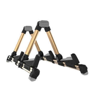 

Galux Universal Folding Guitar Stand Double Bracket, Suitable for Electric Guitars Classical Guitar Stand Ukulele Violin Stand
