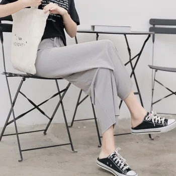 

Women Clothing Pencil Pants 2020 NEW Women Pants Casual Chffion pants women high waist pants