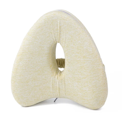 Orthopedic Pillow for Sleeping Memory Foam Leg Positioner Pillows Knee Support Cushion Between The Legs For Hip Pain Sciatica - Цвет: Lemon yellow