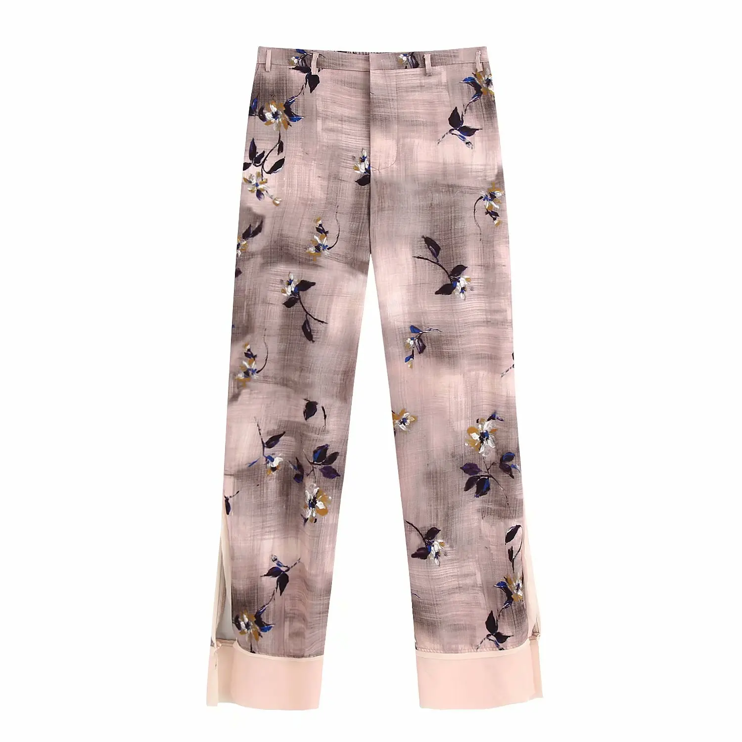 2020 Spring Summer New Ladies Print traff za women pants Trousers sheiner vadiming female trousers plus size BGB2299 | Женская одежда
