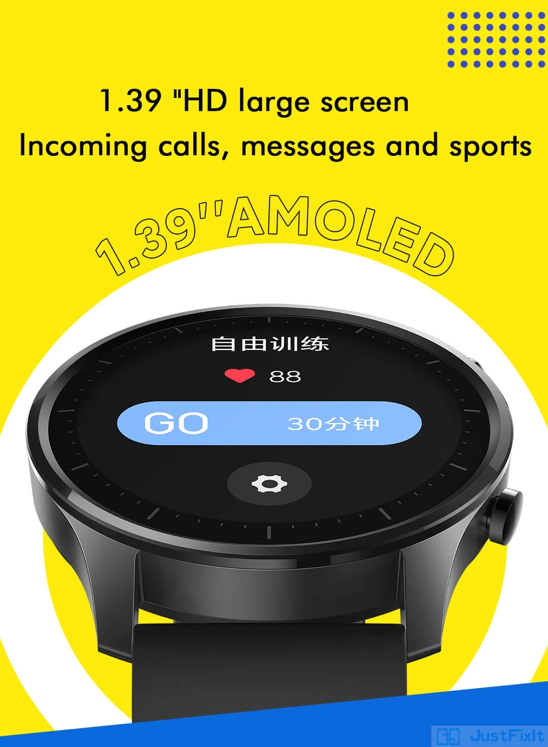 Xiaomi Smart Mi Watch GPS NFC WIFI ESIM Phone Call Bracelet Android