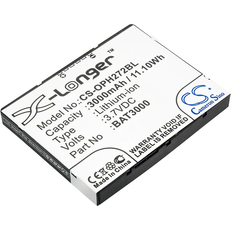 Обновленная батарея Cameron Sino для Opticon H-27, H-27 1D, H-27 2D