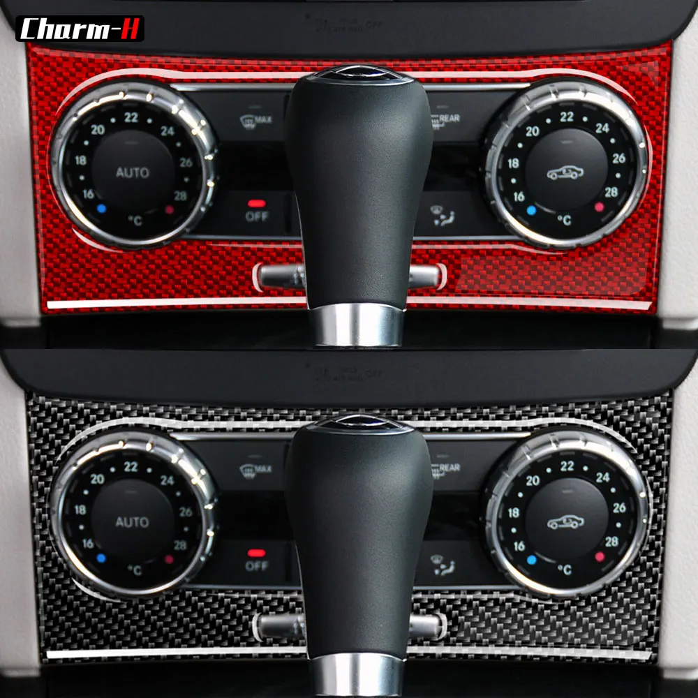 

Carbon Fiber Air Conditioning Panel Trim For Mercedes Benz W204 2007-13