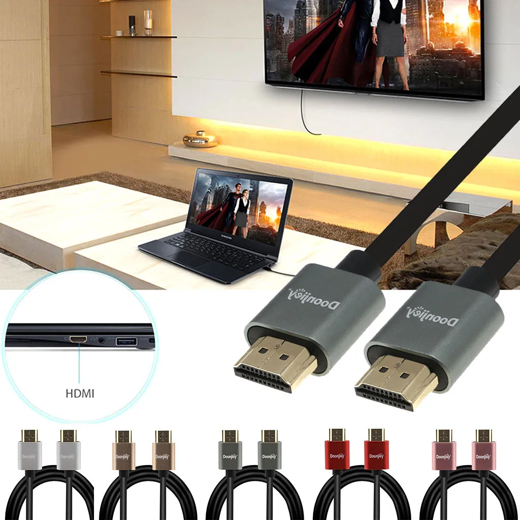 EPULA Высокое Разрешение HDMI кабель V2.0 1080P Ethernet 4K 60 Гц-ТВ ЖК-проектор для PS4 3 0 м 9 |
