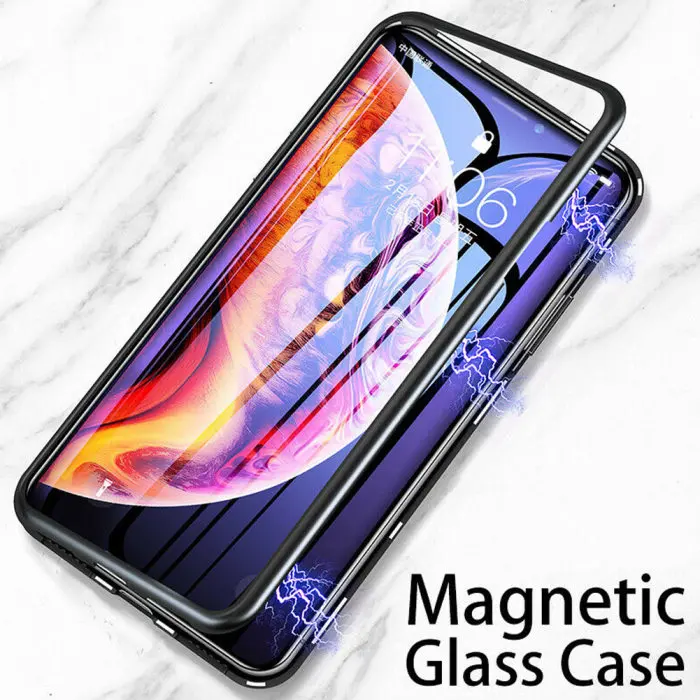 Магнитный абсорбционный чехол металлический бампер крышка для iPhone 11/11 Pro Max/11 Pro SP99