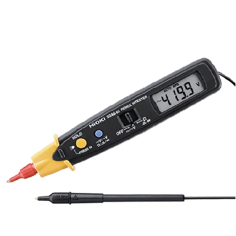 Hioki 3246-60 DMMs карандаш-стиль карманный портативный Карандаш цифровой светодиодный фонарь мультиметр для общего обслуживание электрооборудования тестирования