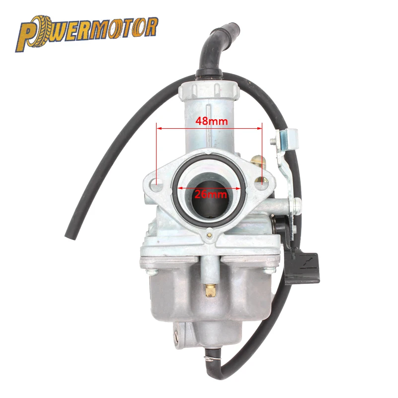 Карбюратор PZ26 Carb 26 мм для Honda CB125 XL125S TRX250 TRX 250EX Recon 125cc ATV внедорожный велосипед Quad CRF