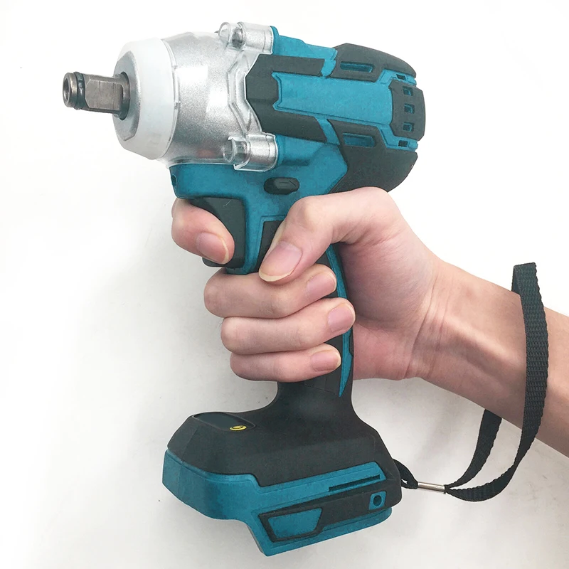 

Electric Wrench Impact Drive Woodworking Construction Site Shelves Maintenance Use Brushless Motor Power Wrench