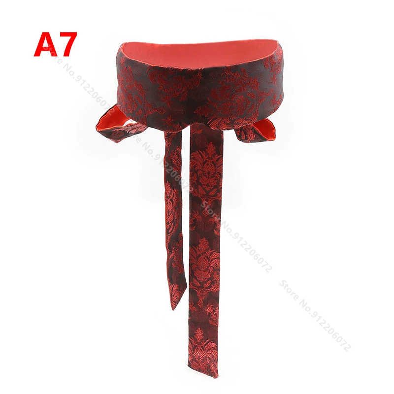Seiden-augenmaske Aus Satin Für Bdsm Bondage Und Rollenspiele_voghion.com