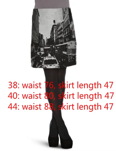 Новая испанская стильная юбка в коротких стилях - Цвет: 16 36-46