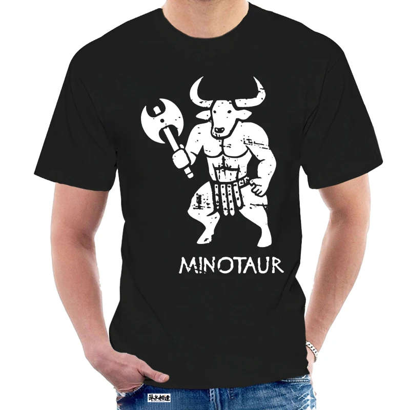 Одежда Minotaur с изображением истории Древней Греции футболка 7507 @ 003031 | Мужская