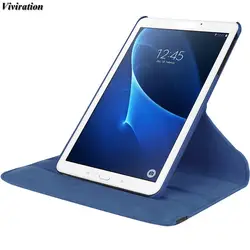 Кожаный чехол для планшета с откидной крышкой для Samsung Galaxy Tab A SM-T285 SM-T280N 7 "T285 T280 чехол с вращением на 360 Интеллектуальный чехол-подставка