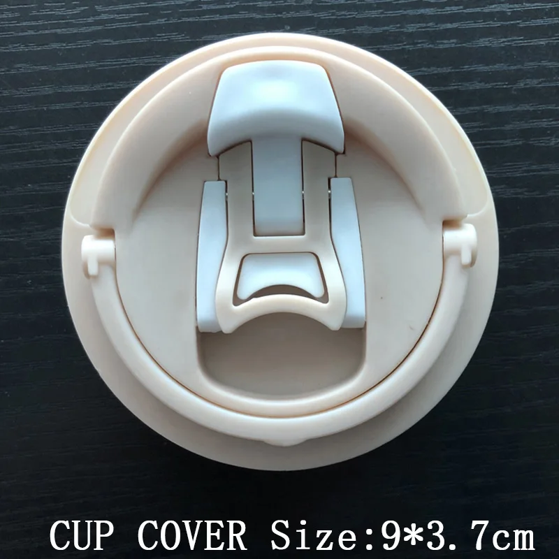 YIHAO 500 мл Термос кружка кофейная чашка с крышкой Термочашка уплотнение из нержавеющей стали крышка чашки - Цвет: Белый