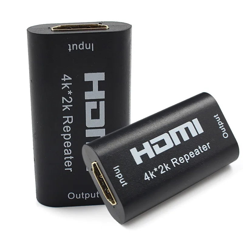 Мини 1080P 4K * 2K HDMI удлинитель повторитель 3D адаптер Усилитель сигнала 4 95 Гбит/с по