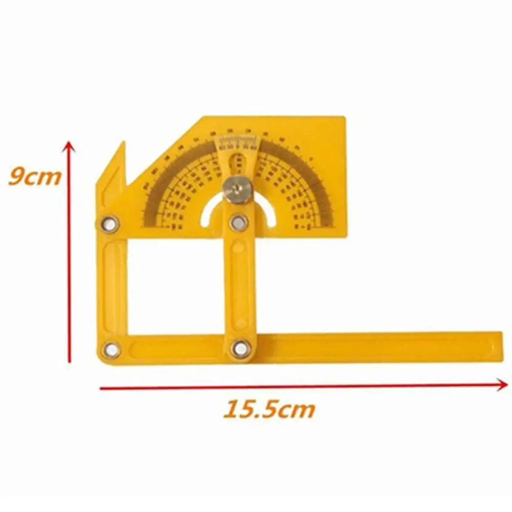 Калибровка транспортир Finder Угол Miter Gauge Goniometer Arm измерительная