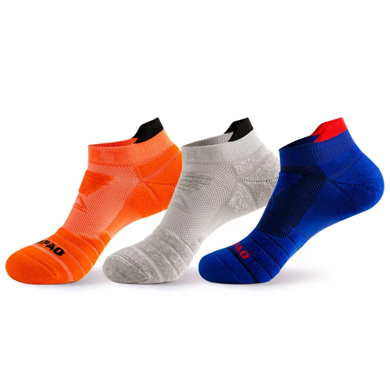 Veridical 5 Pairs Athletic Sport Running Socks For Men Colorful Cotton Breathable Deodorant Quick-Drying Ankle Boat Socks Brand