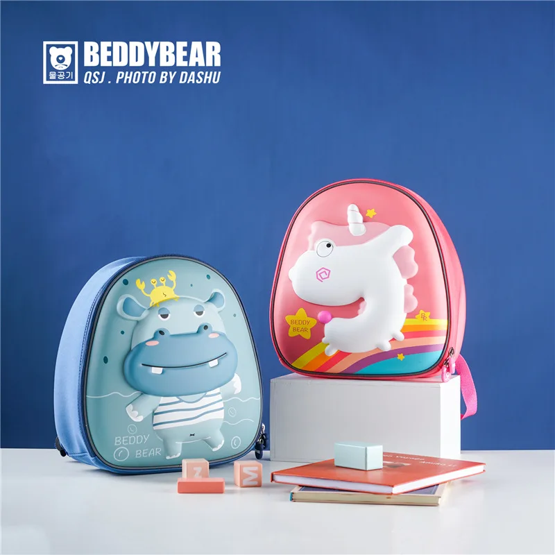 

South Korea BEDDYBEAR Children Anti Lost Small Bookbag Kindergarten Baby Bear Children Anti-loss Hand Holding Rope Mini Backpack