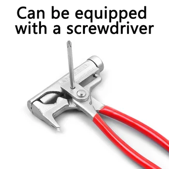

Steel Multifunctional Hammer Adjustable Wrench Plier Spanner Universal Tool