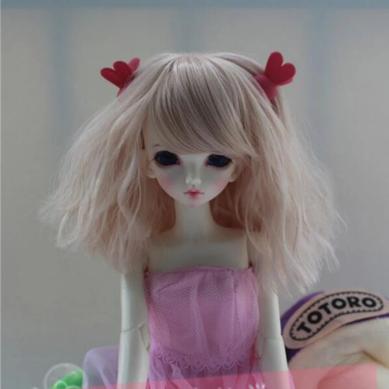Парик для волос 1/3 1/4 1/6 Bjd Sd милый Завитый модный стиль игрушка 2020 | Игрушки и хобби