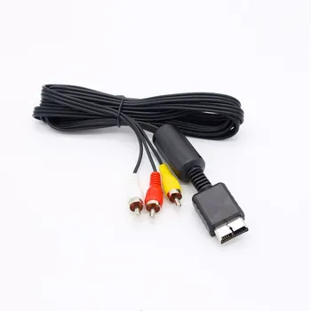 

1PC Hot Sale For PS2/PS3 Av Conversion Cable 1.8m Durable Copper Material Games Accessories Computer Accessories Fast Delivery