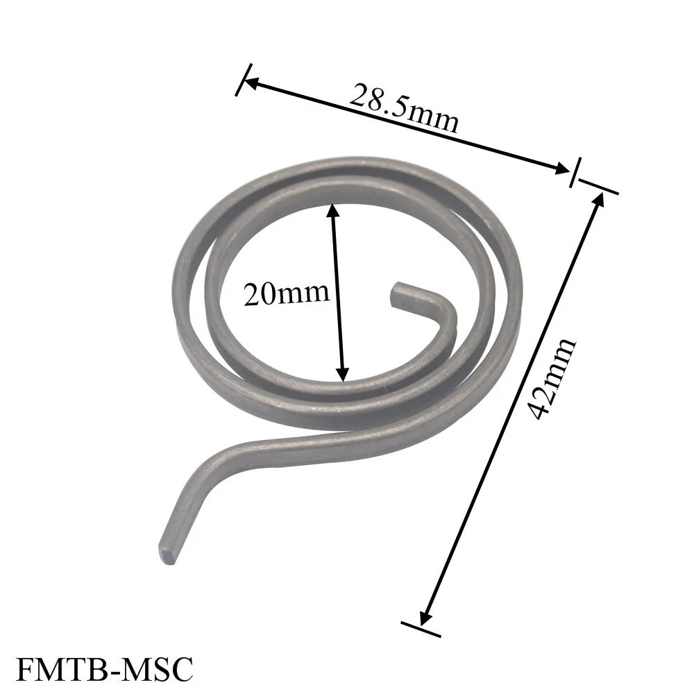 Ressort de remplacement pour poignée de porte, loquet, bobine interne, 100 pièces