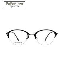 Кошачий глаз, без винта, женские очки, оправа, половина оправы, нержавеющая сталь, оптические очки по рецепту, очки для близорукости