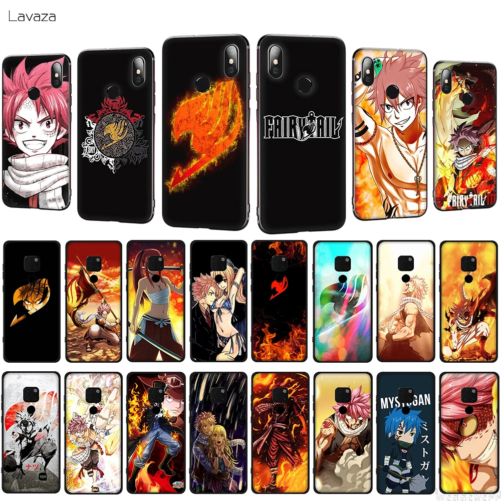 Lavaza Anime Manga Fairy Tail TPU Phone Cover for Huawei Honor 7A Pro 7C 7X 8X 8C 8 9 10 Lite Soft Case | Мобильные телефоны и