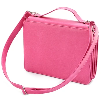 

184 Slot Portable Colored Pencil Case Holder Waterproof Large Capacity Leather Pencil Bag for Student Supplies