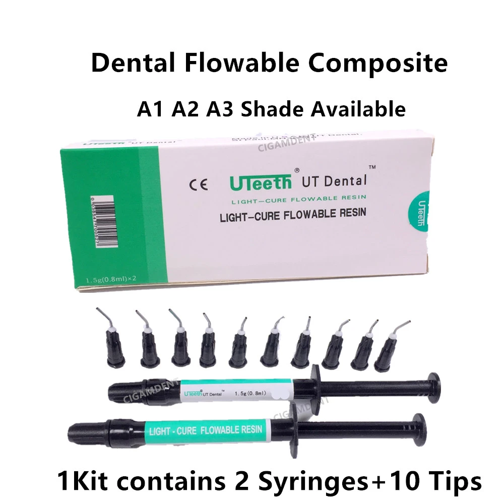 A1 A2 A3 Ut Flow Composite Resin Dental Flowable Light Cure Curing 2