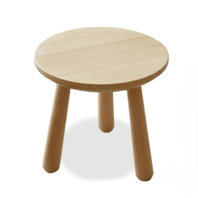 

Small Bench Children Taboret Solid Wood Square Stool Nordic Low Stool Adult Household Wood Stool Originality