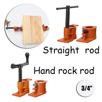 

3/4 Inch Woodworking Heavy Duty Pipe Clamp For Wood Gluing Pipe Clamp Steel Cast Iron Pipe Clamp Fixture Carpenter Hand Tool