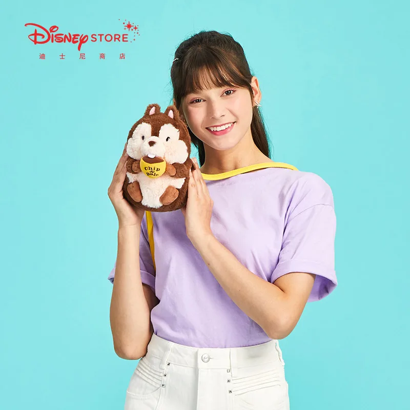 

Original Disney Fashion Cartoon Cute Chichididi Plush One-shoulder Diagonal Bag Fashion Female Wallet Mini Bag