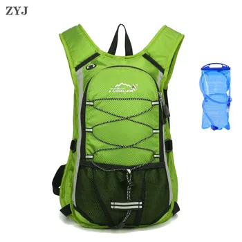 

ZYJ Men Women Cycling Hiking Hydration Backpacks 2L Water Bag Bicycle Waterproof Walking Travel Backpack Bag