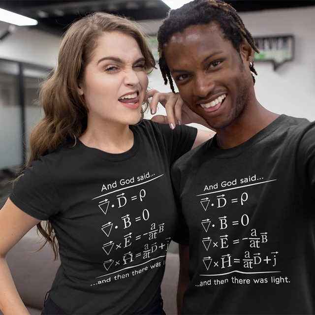 Maxwell Equations Shirt | T-shirt Equations | Men's Nerd Shirt | Science T- shirts - Shirt - Aliexpress
