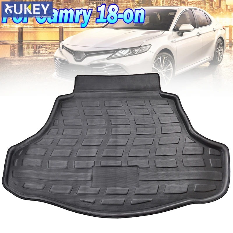 

For Toyota Camry Daihatsu Altis 2018 2019 2020 Cargo Boot Liner Rear Trunk Floor Mat Tray Carpet Protector Car Accessories Mud