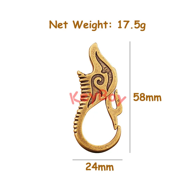 flame brass keychain (5)