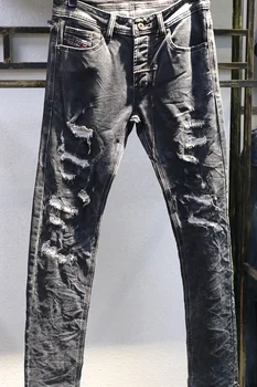 

Men high quality NEW diesel Jeans Stretch Slim Fit Pants For Men male denim jeans Designer Trousers D18