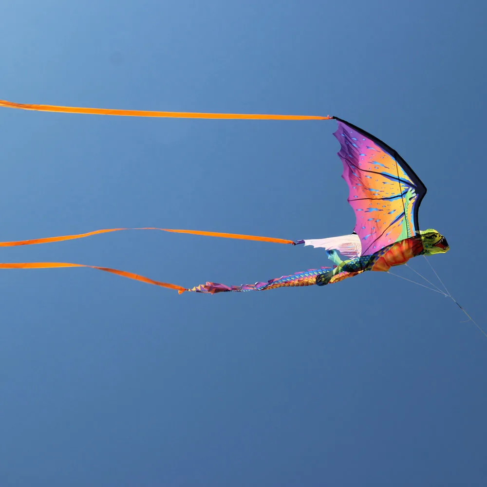 Dragon Kites Single Line With Tail Kite Outdoor Fun Outdoors Family Kite A2N6 