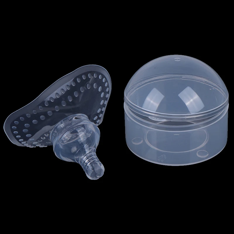 

Silicone Nipple Protectors Feeding Mothers Nipple Shields Protection Cover Breastfeeding Mother Milk Silicone Nipple with Box