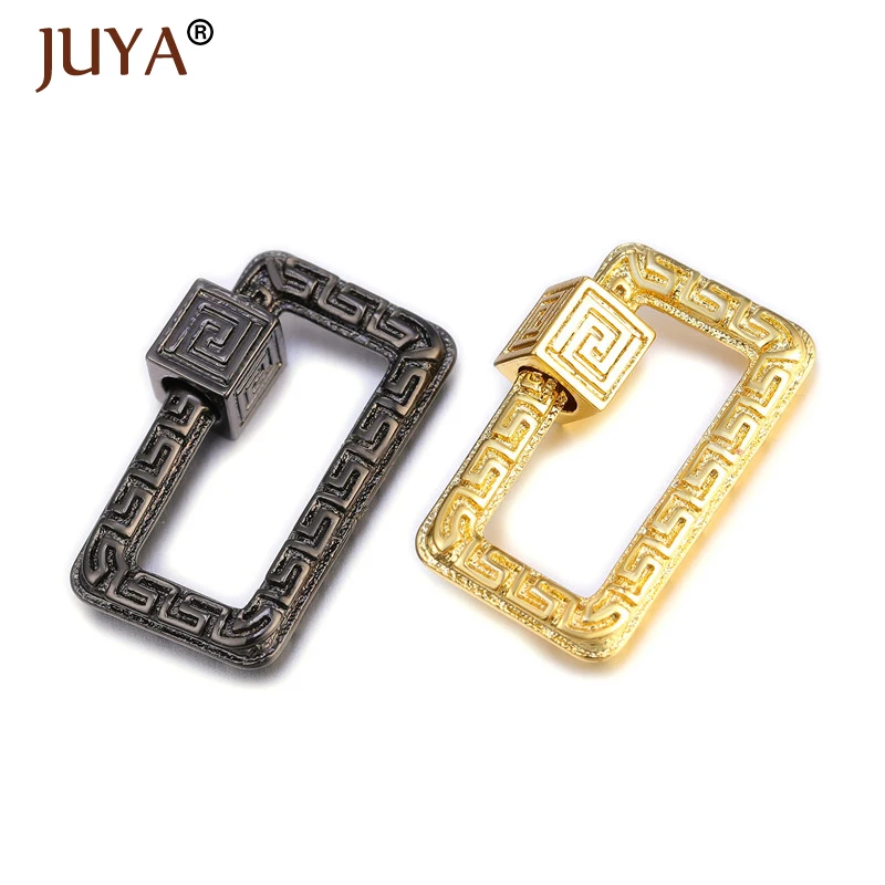 Juya Jewerly создание застежек медный замок Pedant ручной работы подвески соединители DIY