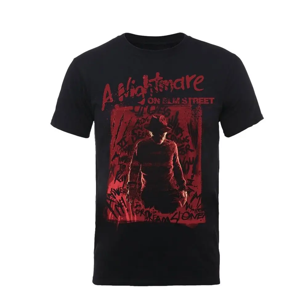 Кошмар на Elm Street Freddy Krueger рисунок поверхностный Camiseta para hombre летняя хлопковая модная футболка с короткими рукавами