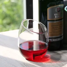 Бокал для вина без ножки хайбол чашка напиток шампанское коктейльное виски, пиво Хрустальное вино стекло es сок чашка стеклянная посуда Бутылка Мода