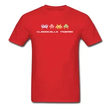 Camisetas clásicas entrenadas para juegos de Playstation, camisetas de ordenador Android Videogame PC para niños, 100% tela de algodón con cuello redondo