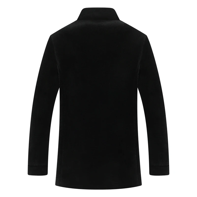 Шерстяное пальто зимняя куртка мужская теплая куртка из натуральной овечьей шерсти мужская шуба из натурального меха размера плюс Jaqueta Masculina Y1671