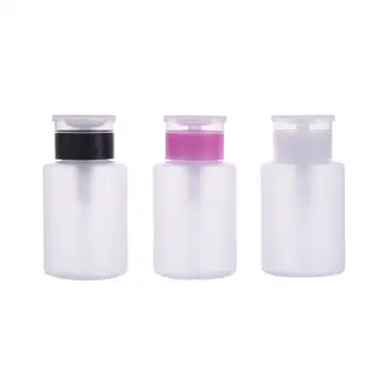 

160ml Transparent Empty Spray Bottles Plastic Mini Pressure Refillable Container Empty Cosmetic Containers Makeup Bottle