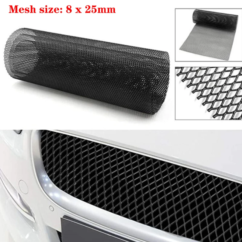 

Car mesh diamond grille mesh grille mesh 1M*33cm to protect the engine compartment of the intercooler radiator