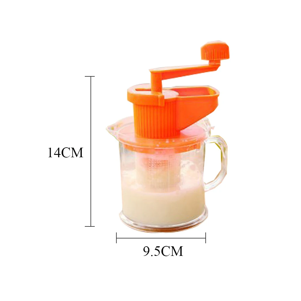 Extractor Soybean Milk Accessories Juicer Multifunction Transparent Portable Mini Vegetable Kitchen Home Manual Fruit Squeezer