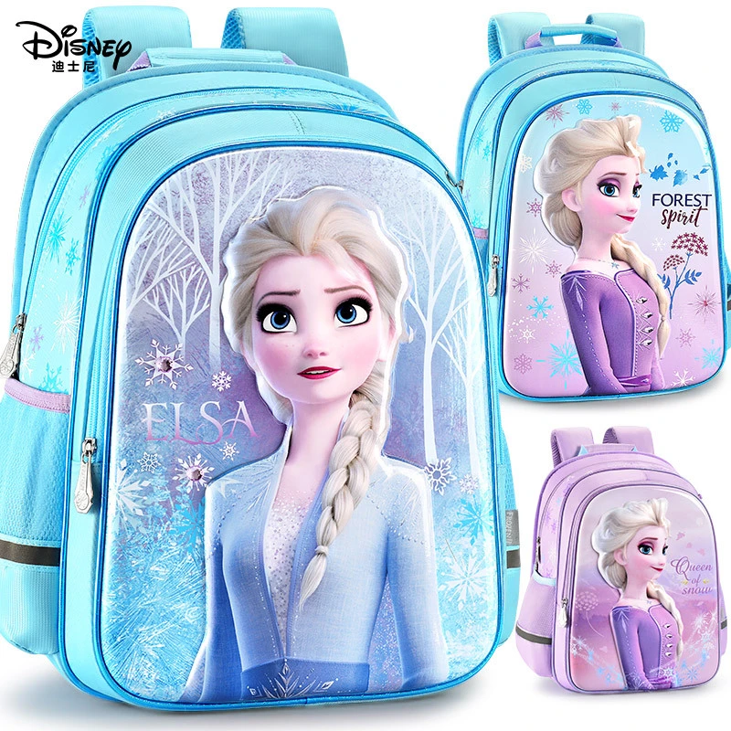 Disney mochila princesa frozen 2 para mujer, bolso hombro de y anna, bandolera para teléfono móvil, a la moda|Mochilas de felpa| - AliExpress