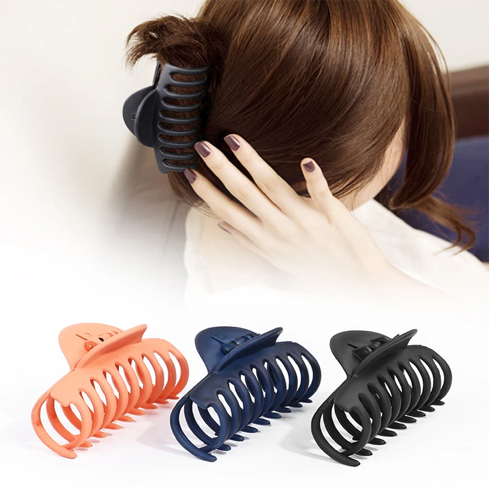 

1Pcs Hair Clips for Women Acrylic Hairpins Plastic Hair Claws Simple&Vintage Girls Hairpins Crab Claws Jaw Clamp Hair Jewelry