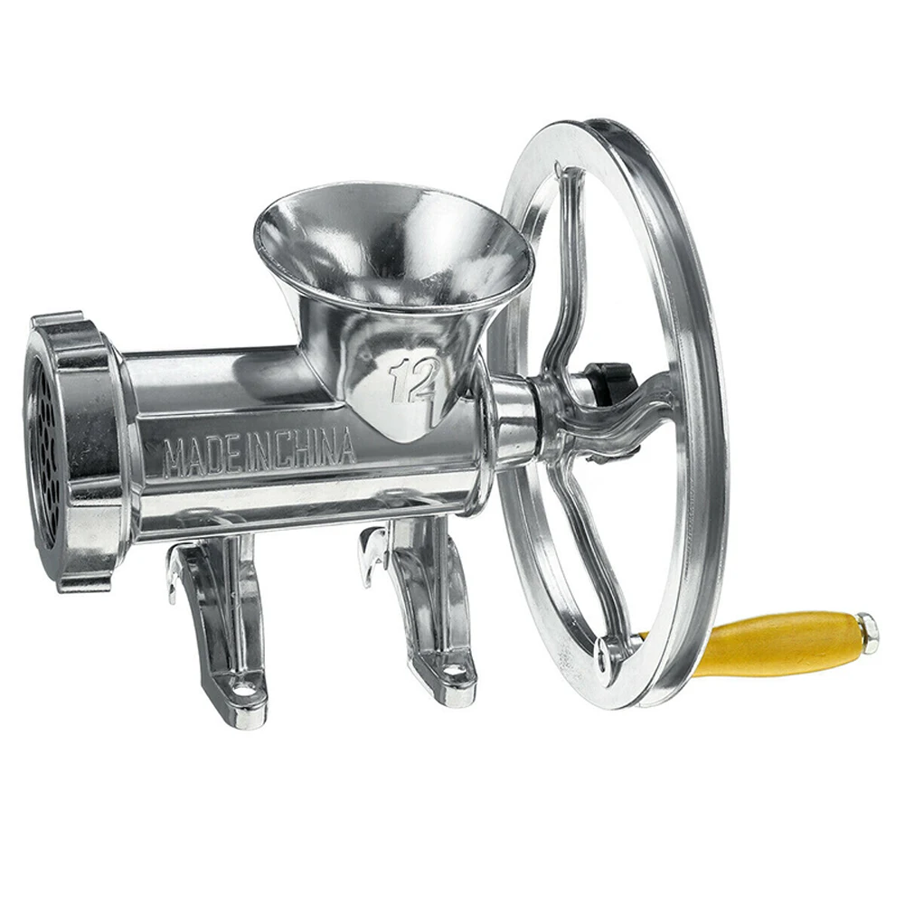 

Manual Multi Meat Grinder Mincer Sausage Filler Chopper Pasta Maker Table for Home Hogard